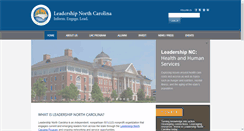 Desktop Screenshot of leadershipnc.org